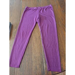 Large Xhilaration Purple Stretch Pants Leggings Casual Athletic